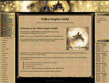 Tablet Screenshot of fallen-empire.wzarlon.dk